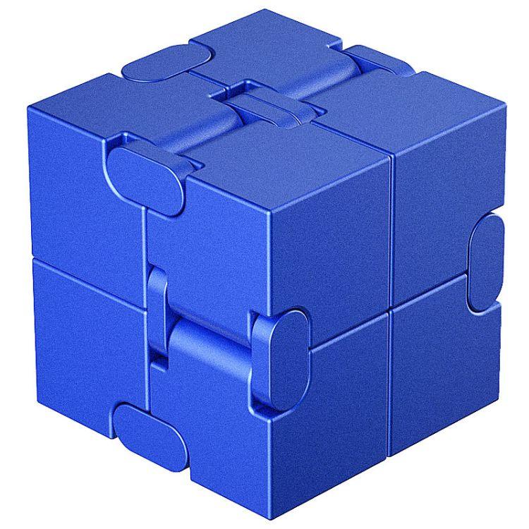 blue fidget cube B.M  Fidget Cube New Version Fidget Finger Toys